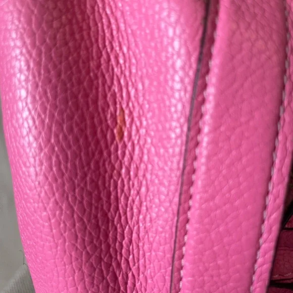 Coach Pink Leatherware Backpack with Ipsy Cosmetic Bag - Picture 10 of 16